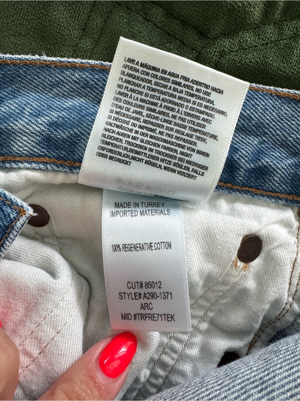 AGOLDE Arc Jeans in Orten - Size 26 - Picture 13 of 15